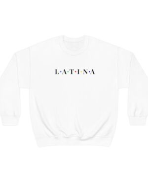 Sudadera para Latina. Moda para Latina. Regalo a mujeres latinas. Ropa de mujer  latina. Sudaderas para latinas.