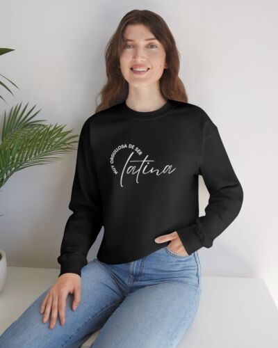 Sudadera para Latina. Moda para Latina. Regalo a mujeres latinas. Ropa de mujer  latina. Sudaderas para latinas.